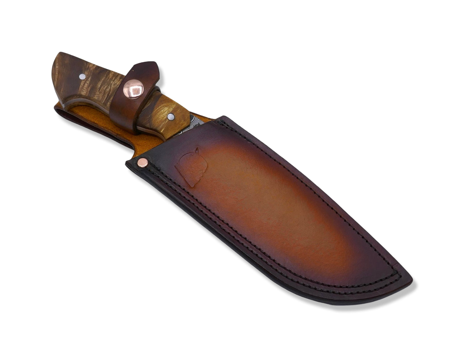 Bush Whacker x Vegas Forge Copper San Mai Bushcraft Knife