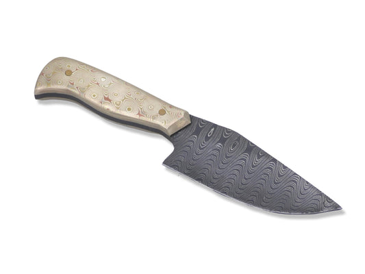 Mini Hammerhead - Vegas Forge Stainless Ladder Damascus / Mokume Handle