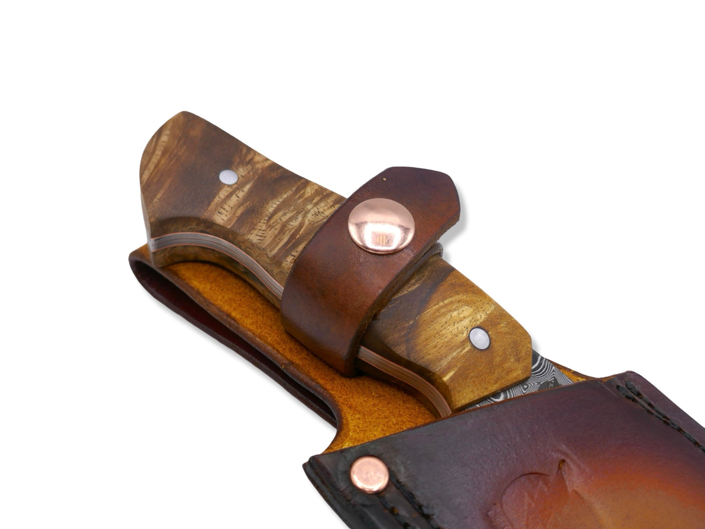 Bush Whacker x Vegas Forge Copper San Mai Bushcraft Knife