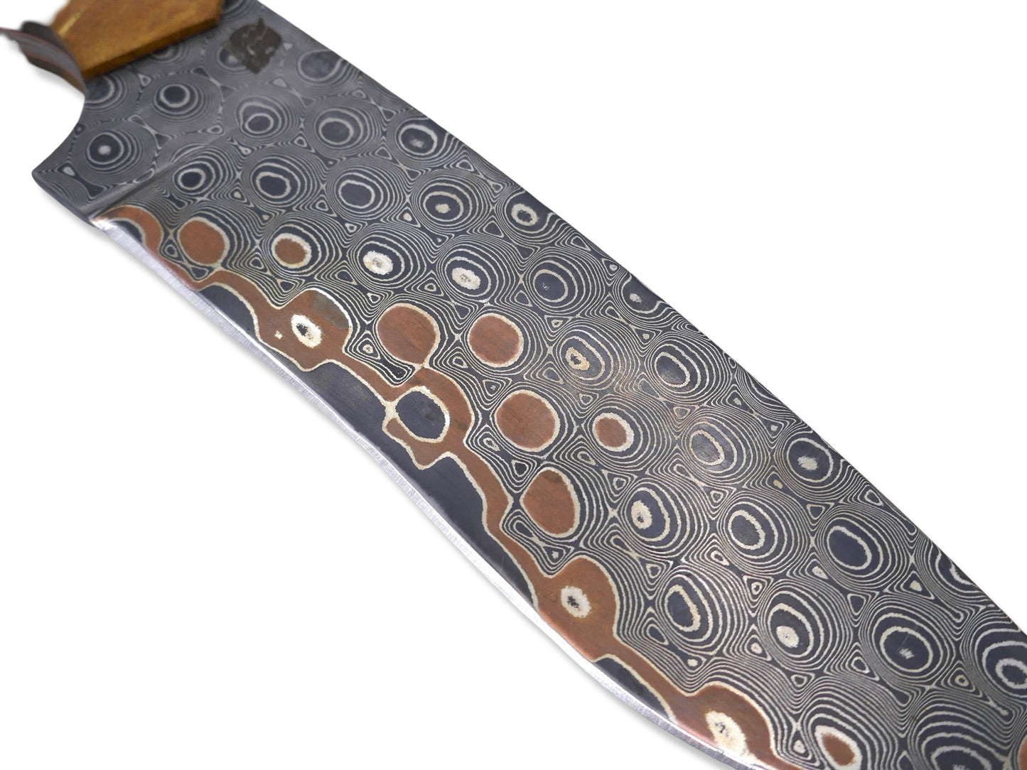 Bush Whacker x Vegas Forge Copper San Mai Bushcraft Knife