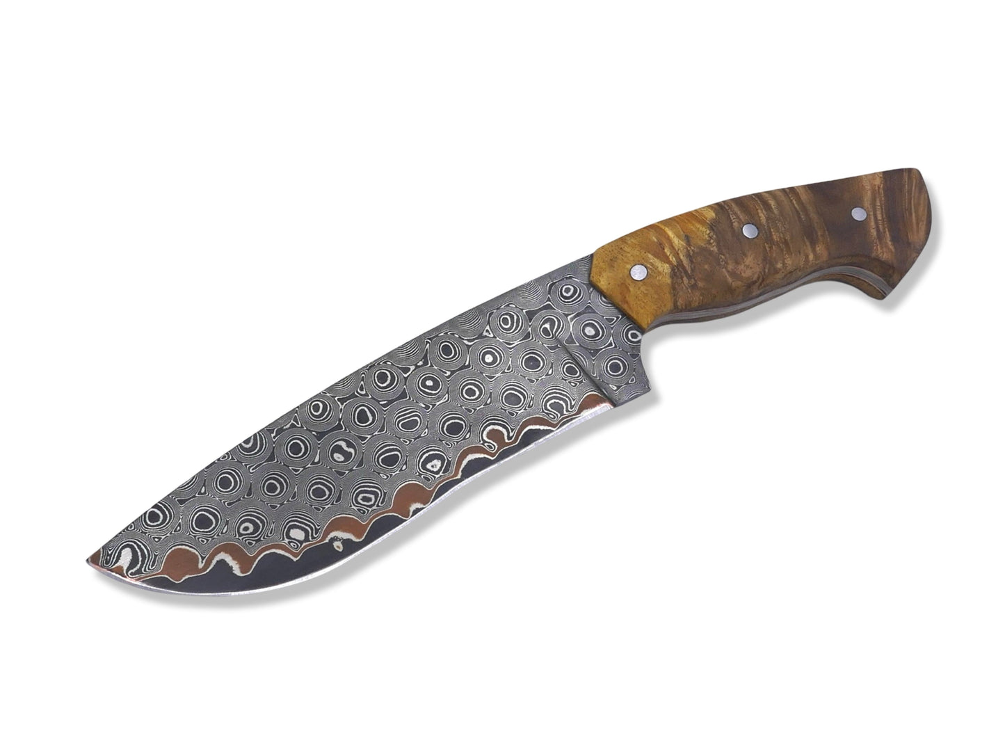 Bush Whacker x Vegas Forge Copper San Mai Bushcraft Knife