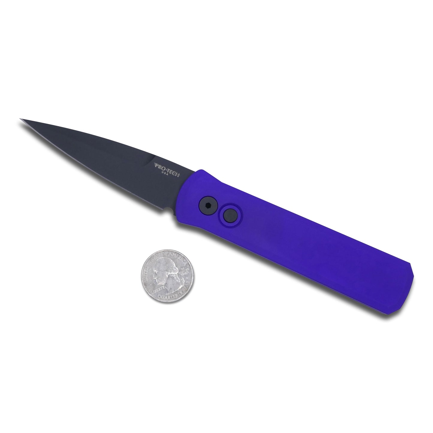 Godson - Purple Handle / Black 3.15” Blade